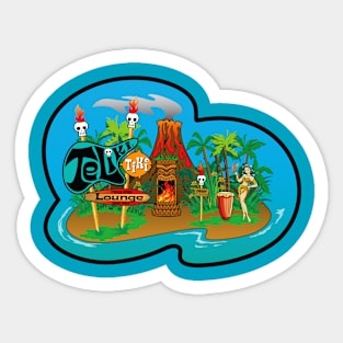 TELIKI TIKI ISLAND Sticker